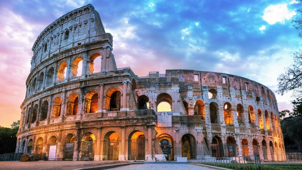 ai cgaria colosseum italy